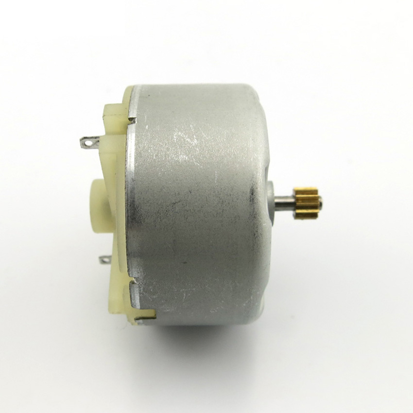 Solar motor Power generation Cylindrical 32mm *19mm DC 1-12V gear motor rpm 500 ,Warning light motor