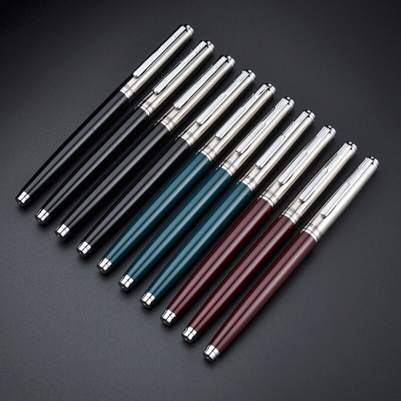 10PCS HERO 007 Fountain Pen Nostalgic Classics 0.5mm Students Office Calligraphy Fountain Pen 5 Color 3/