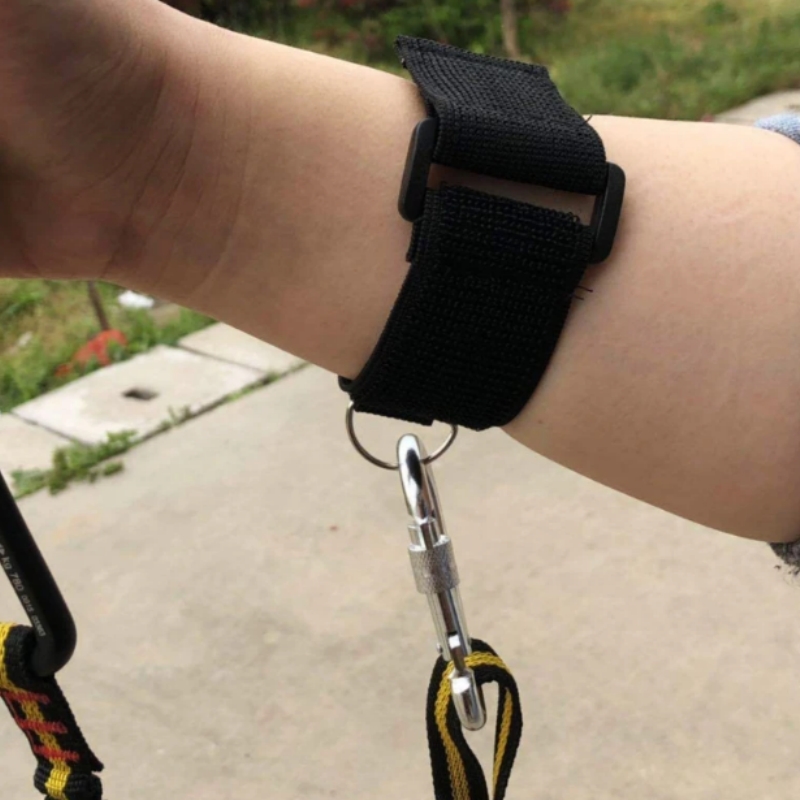 Bungee Tether Tool Tool Anti-Falling Climbing Working Aerial Work Safety Rope With Carabiner Hook Accessories