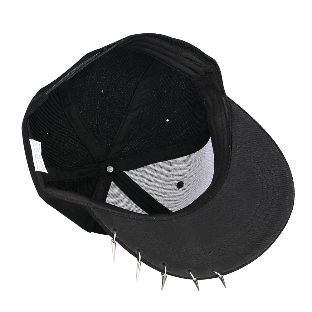 Punk Rock Style Hip Hop Hats Unisex Metal Ring Bas... Grandado