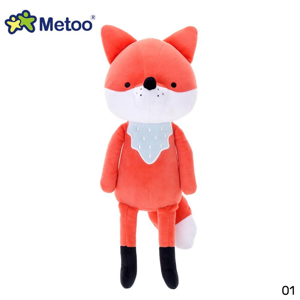 Metoo Baby Meisje Pop Cartoon Speelgoed Dieren Zacht Speelgoed Voor Meisjes Kinderen Jongens Kawaii Baby Pluche Speelgoed Verjaardagsfeestje: D01-23x14x13cm