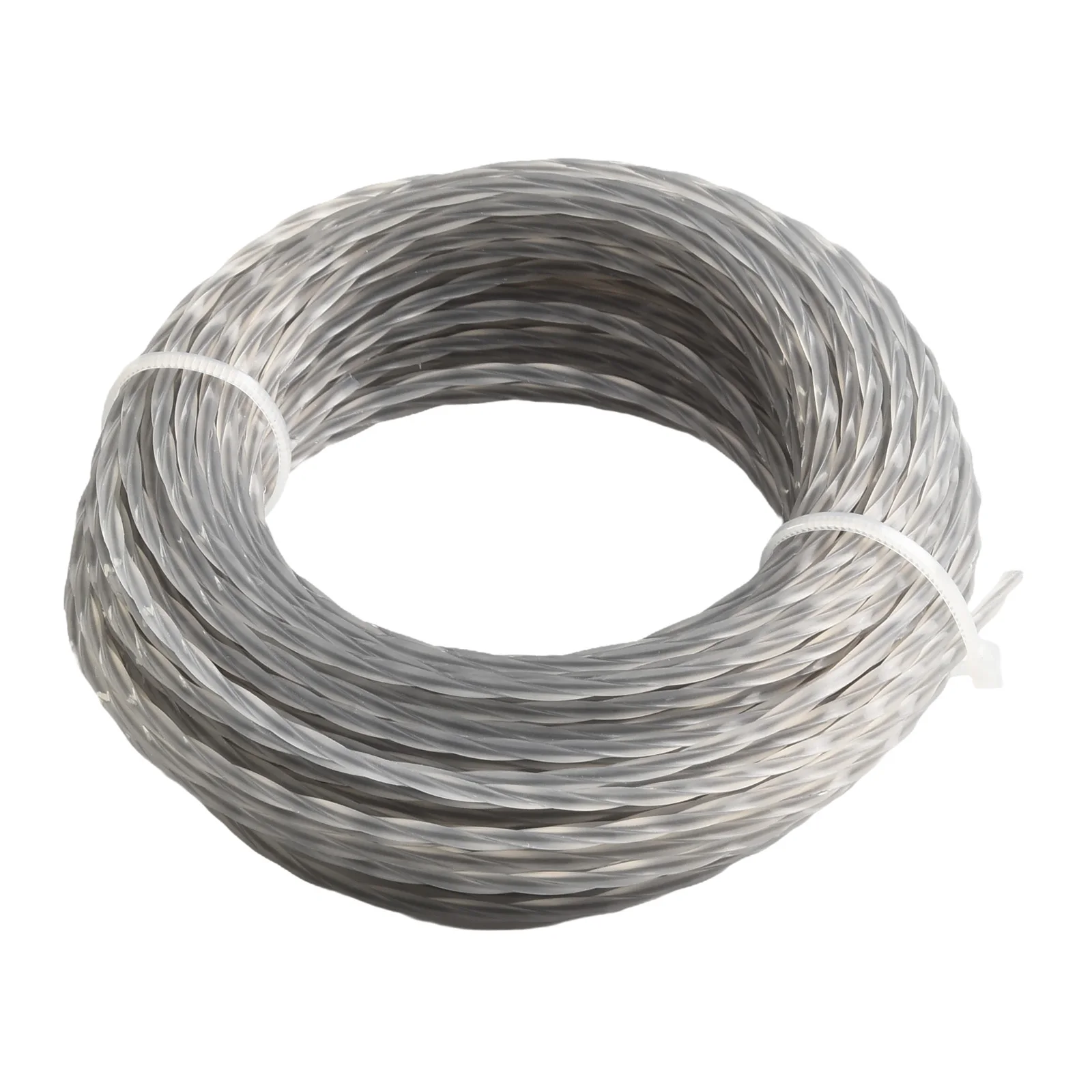 2 ruller 15m 2.0/3.0mm trimmer stålnylonreb snor strimmer buskrydder lang rund rulle græsudskiftning plæneklippertilbehør