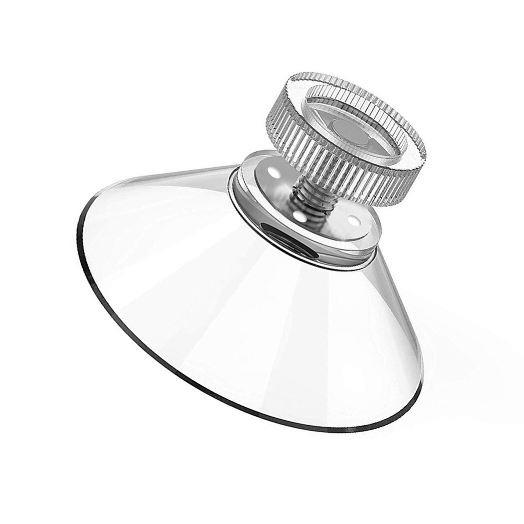 10PCS Mushroom Head Clear Suction Cups Thumb Nut Strong Vacuum Suckers PVC Kitchen Bathroom Window Wall Car Hooks 41mm