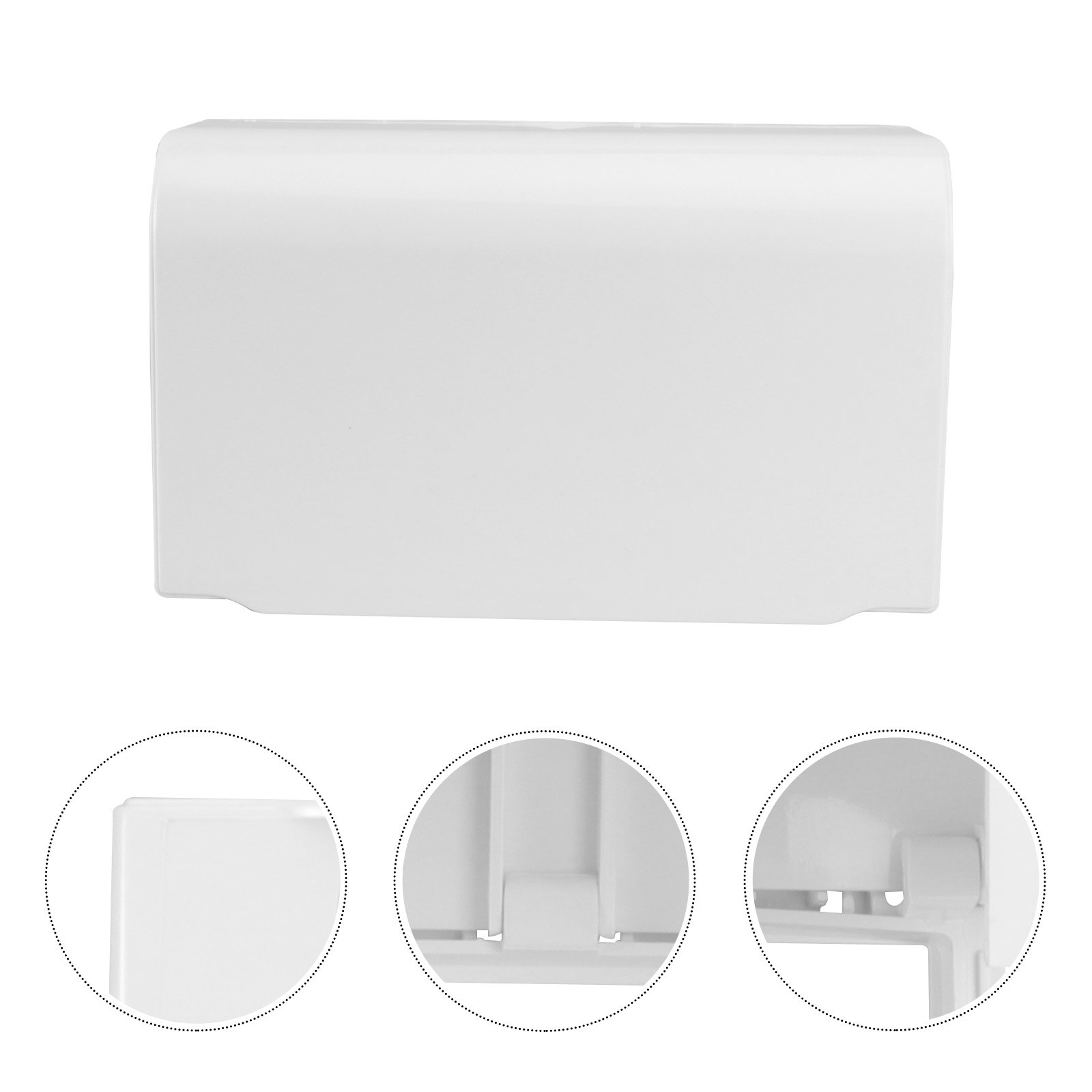 1PC Sticky Style Switch Socket Cover Double-position Thickened Waterproof Cover