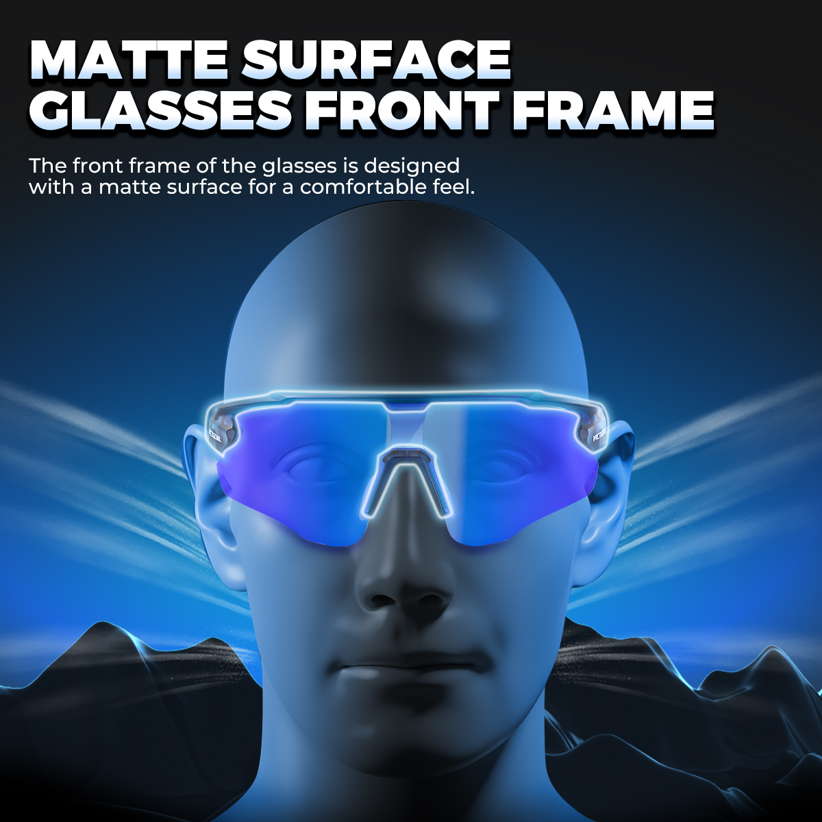 VICTGOAL Gepolariseerde bril Fietszonnebril UV400 Sport MTB Bergwegfiets TR90 Brillen Fietsbril Rijden Vissen