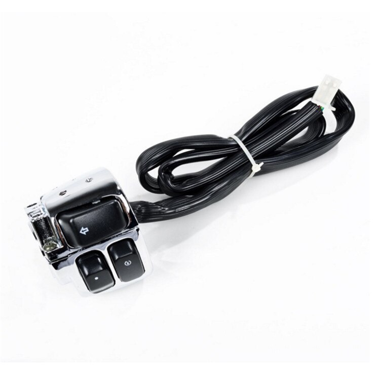oben 25 MM lenker Chrom motorrad schalter moto Regler für harley SOFTAIL DYNA SPORTSTER V-Stange motorrad