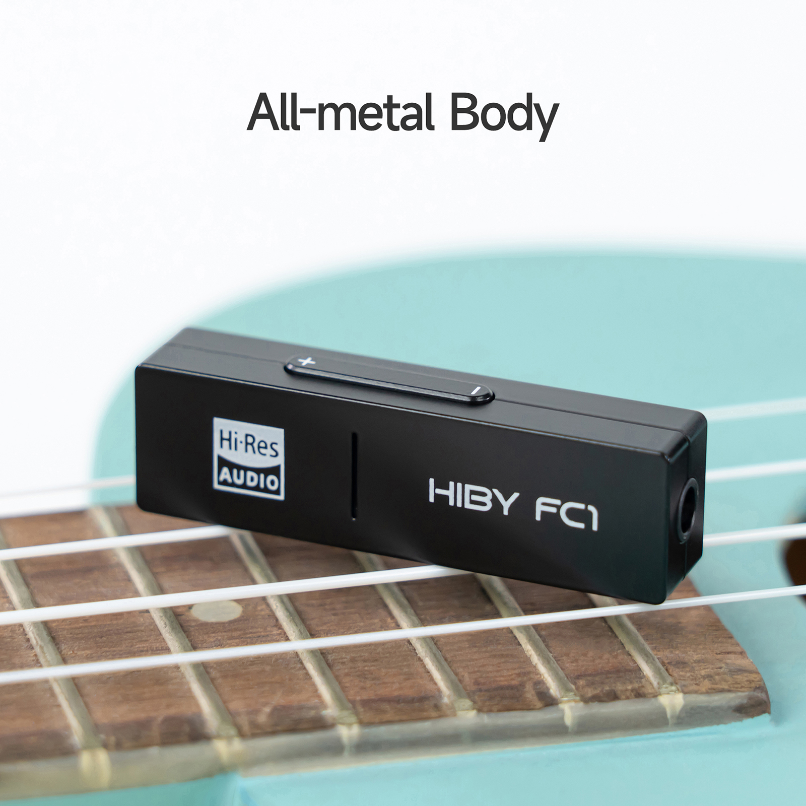 HiBy FC1 tipo C USB DAC auriculares AMP decodificador de Audio HiFi Dongle salida de 3,5mm PCM384kHz/32bit CS46L41 para Android iOS Win10 Mac
