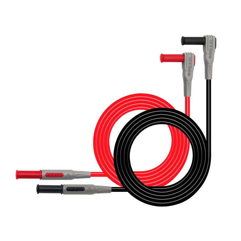 Jxsinone P1300 Serie Vervangbare Multimeter Probe Probes Test Haak & Test Lead Kit 4Mm Banana Plug Alligator Clip Automotive tool: P1033