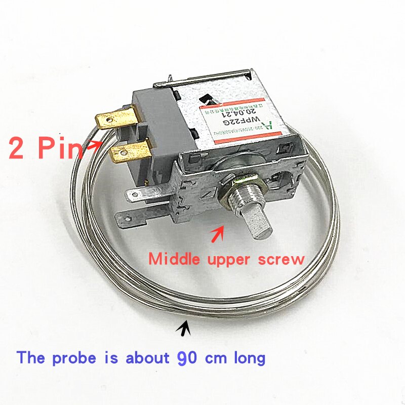Refrigerator thermostat refrigerator two leg mechanical temperature control switch wpf22g refrigerator temperature control switc