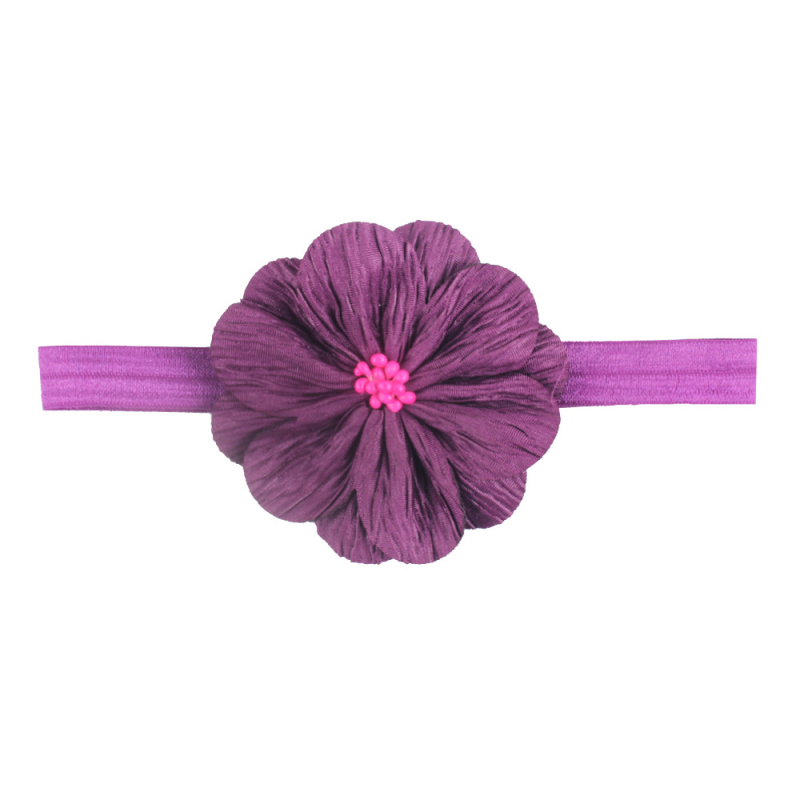Baby Wellenförmige Falten Stirnband freundlicher Stirnband Neugeborenen Bogen Bandana Kind Foto Haar Zubehör Requisiten freundlicher Kopf Blume: 13