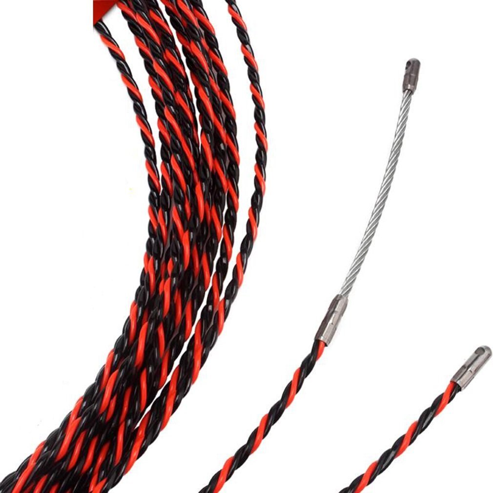 Elektrische Draht Einfädler 5/10/15/20/25/30/50m Elektriker Einfädeln Gerät draht Kabel Laufen Abzieher Blei Bau Werkzeuge