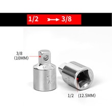 3/8 &quot;Tot 1/4&quot; 1/2 Inch Drive Ratchet Converter Socket Adapter Converter Reducer Air Impact Dopsleutel Adapter Hand reparatie Tool