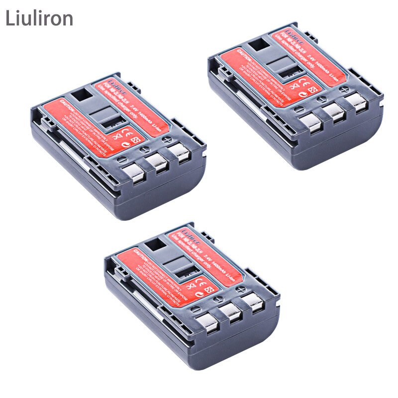 batterie NB-2L NB2L NB-2LH NB 2L NB 2LH NB2LH Digital Camera Battery For Canon Rebel XT XTi 350D 400D G9 G7 S80 S70S30: 3battery