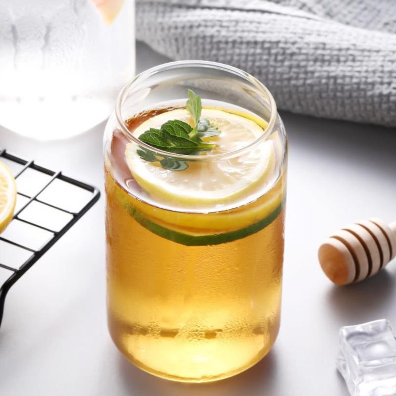 Gobelet en verre Transparent pour boisson froide, pour jus, thé au lait, bière, Cocktail, classique