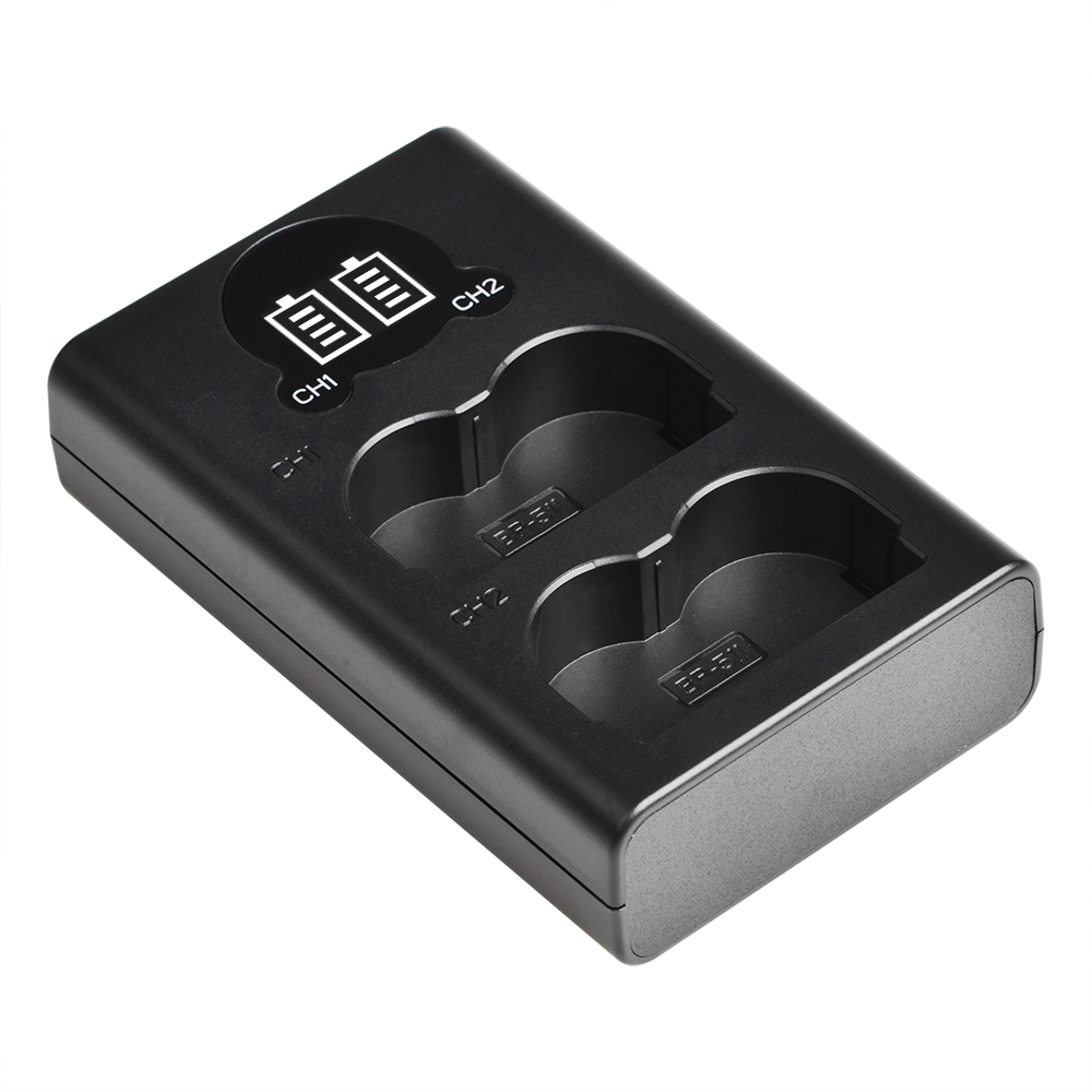 BP-511 Battery Charger with Type-c Port for Canon BP-511A BP 511 EOS 5D 50D 20D 40D 300D 10D 30D 5D Mark I, PowerShot G1 G2 G3