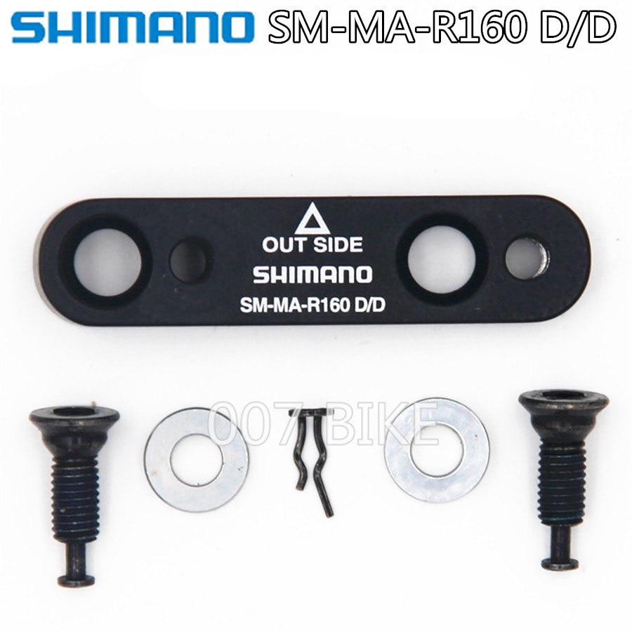 Shimano Original SM-MA R160D/D de ROTOR de freno de disco adaptador 160mm SM MA R160 D/BR R8070 R7070 R9170 RS805 RS505 de freno