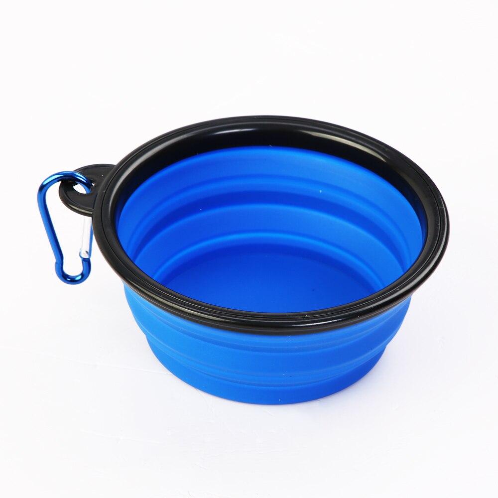 Gamelle pliable en silicone écologique pour chien et chat, gamelle de voyage portable pour nourriture et eau
