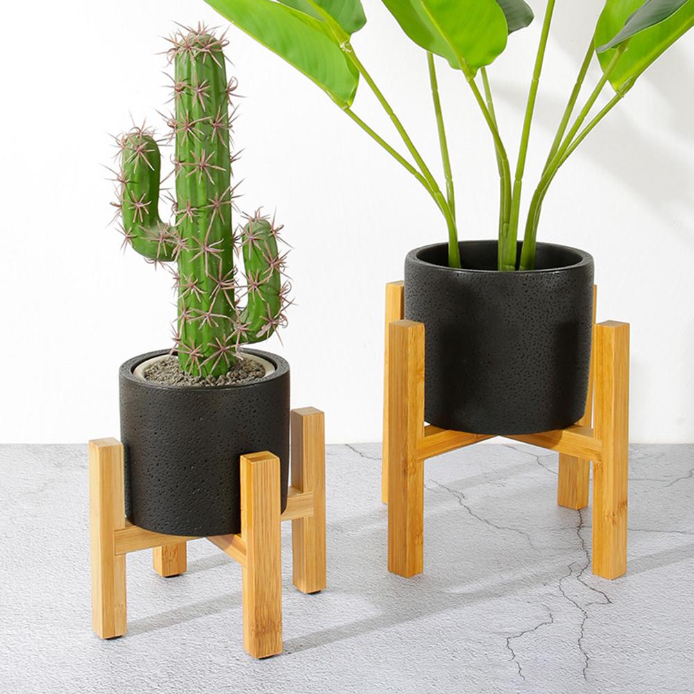 dauerhaft Holz Blumentopf Gestell Starken Freistehende Bonsai Halfter Heimat Garten Innen Anzeige Pflanze Stand Regal