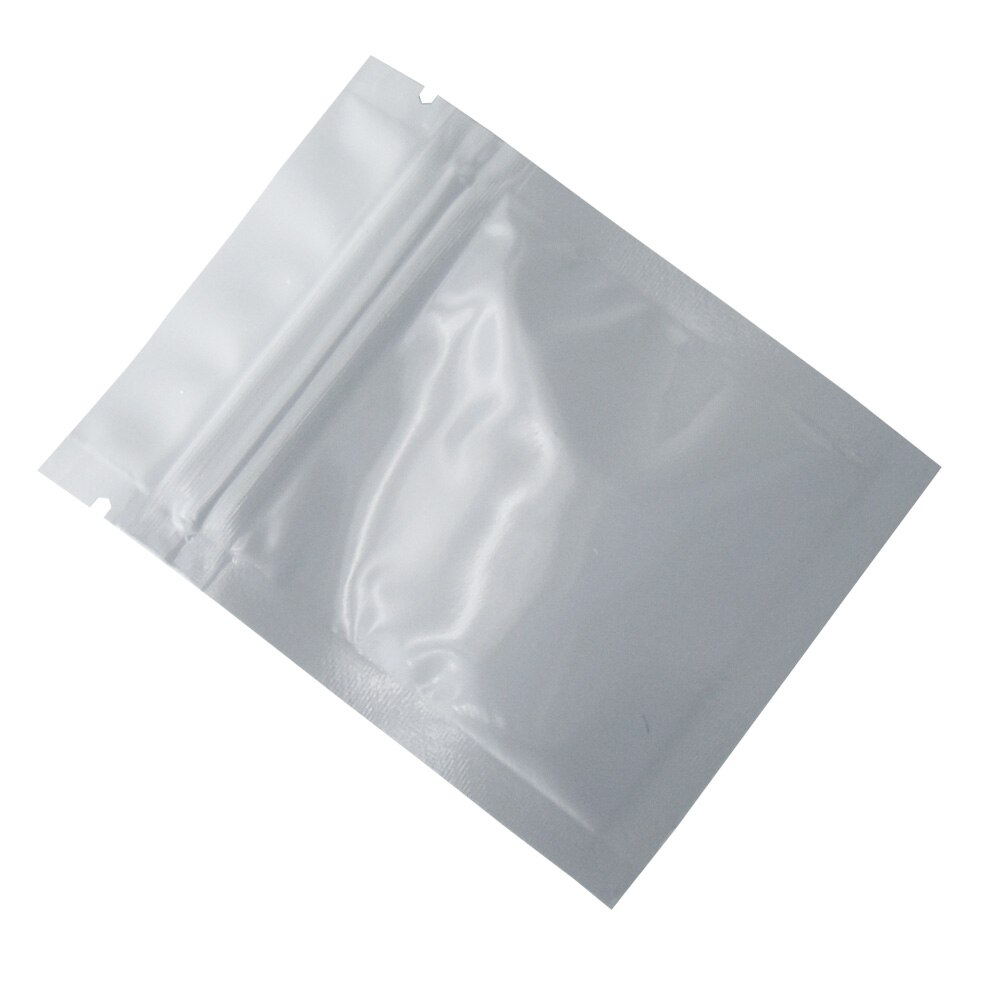 500 Pieces 6x8cm Small Reclosable Zip Lock Bags Colorful Flat Self Seal Aluminum Foil Bags Coffee Powder Sample Mylar Bag