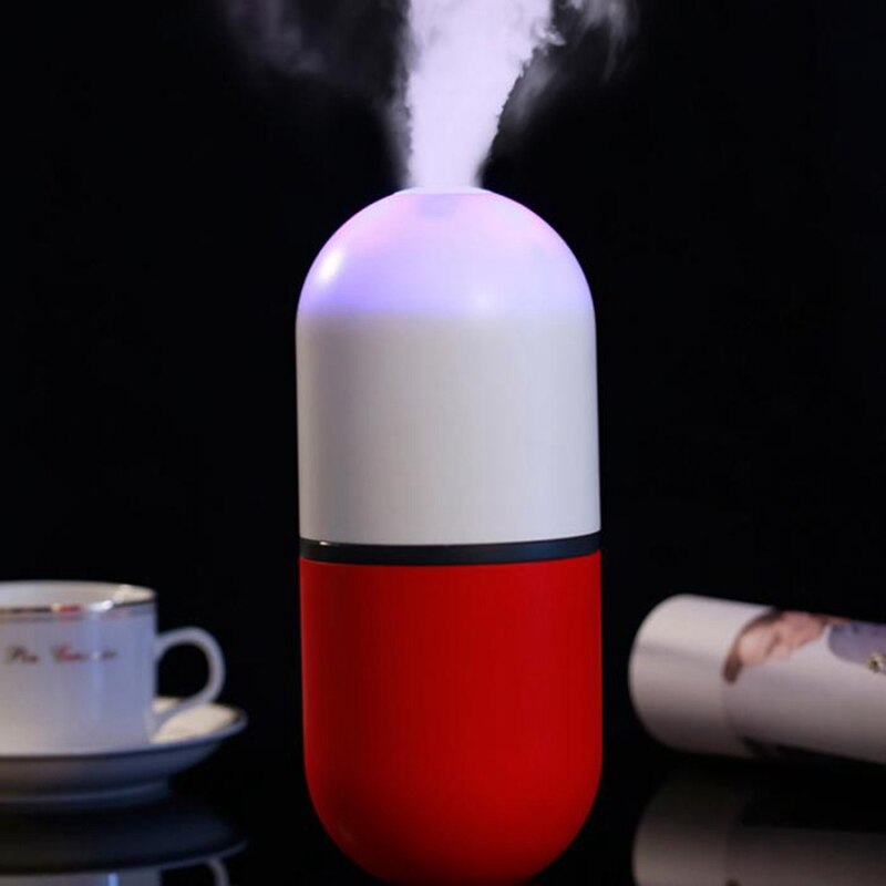 Capsule Shape Air Humidifier Usb Mini Car Humidifier Portable Aromatic Oil Diffuser USB Humidifier