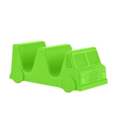 Plastic Taco Holder Pancake Storage Shelf Pizza Pie waffle Display Stand Plate Fried Food Cooling Drain Tray Rack: Green