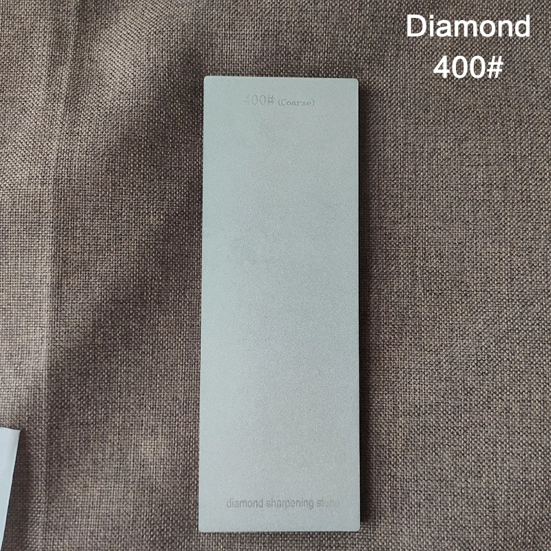 230X80X10Mm Diamant Slijpstenen Keuken Messenslijper Wetsteen Oliesteen Met Antislip Basis Knive Slijpen Randgereedschap: Transparant