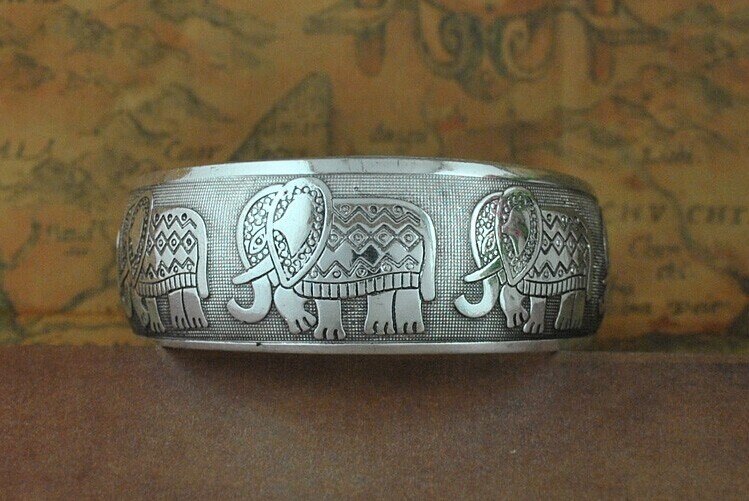 Jshine Bohemian Sieraden Vintage Vrouw Armband En Armbanden Antiek Zilver Kleur Vrouwen Armbanden Bangles Etnische Brede Manchet Bangle: E