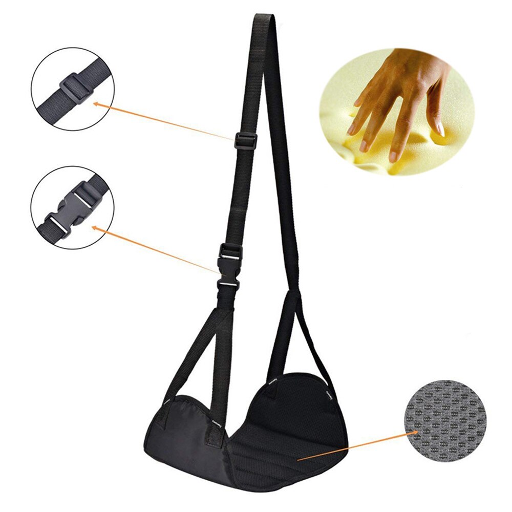 Draagbare Reizen Voetsteun Vlucht handbagage Voet Rest Office Voeten Rest Been Hangmat Travel Accessoires Rest Reizen Vlucht Reizen