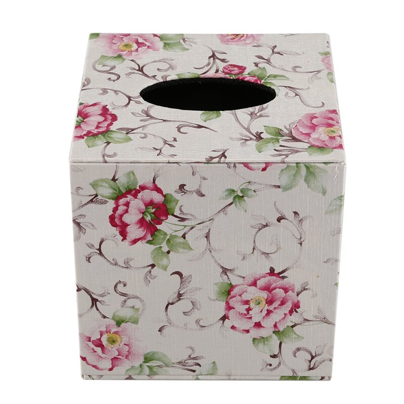 Tissues dozen toiletpapierhouders sjaals kamer auto pu lederen zakdoekendoos servetringen dozen met wegwerp servetten