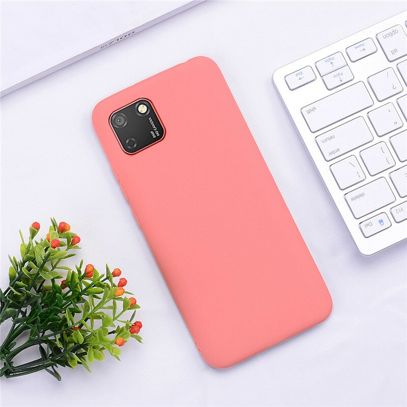 Soft Silicone Case For Huawei Y5p DRA-LX9 Case Silicone Back Cover Y5P Phone Case For Huawei Y5P 5.45 Cover Coque Fundas: 10 Wine Red