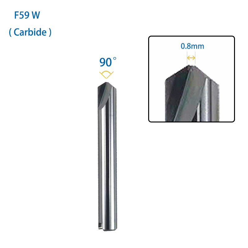 Milling Cutter F1 F20 F59 F6 F39 in Carbide Compatible with SILCA Matrix Key Duplicating Machine Locksmith Tools: Gold