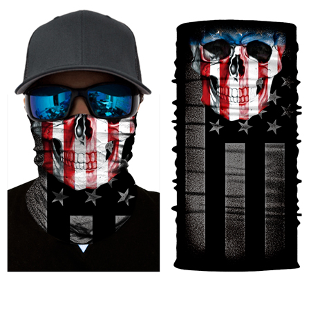 BJMOTO Magie Kopf Gesicht Maske Nahtlos Winddicht Anti-Uv Multi Verschleiß Rohr Bandana Durag Radfahrer Motorrad Schal: Modell 6