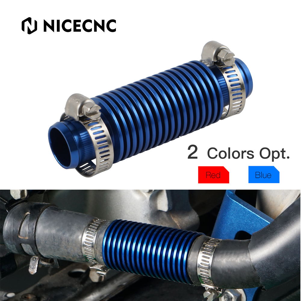 NICECNC alluminio e acciaio inossidabile ATV IN linea SUPER raffreddatore ad acqua per YAMAHA RAPTOR 700 BANSHEE 350 BLASTER 200 YFZ450R TRX450R