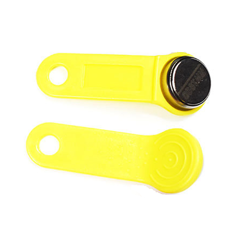 5pcs/Lot Rewritable RFID Touch Memory Key, RW1990 IButton,Copy Card, Sauna Key: Yellow