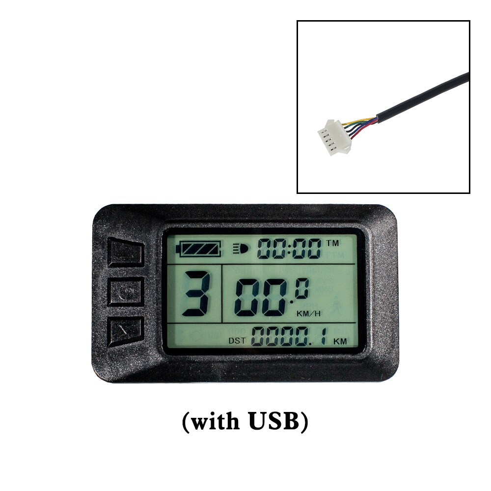 eBike Display voor BAFANG M200 M300 M400 M420 M500 M510 voor M600 M620 G330 G510 G521 G522 G332 Motor Elektrische Fiets Ebike Computer met CAN Protocol (CAN