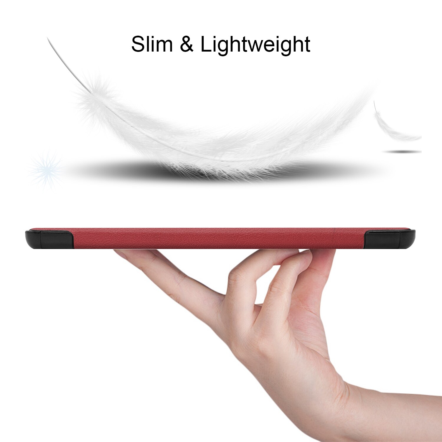 Magnetyczny Smaer PU skórzany pokrowiec do Samsung Galaxy Tab A7 SM-T500 SM-T505 SM-T507 10.5 "Tablet Funda Cover