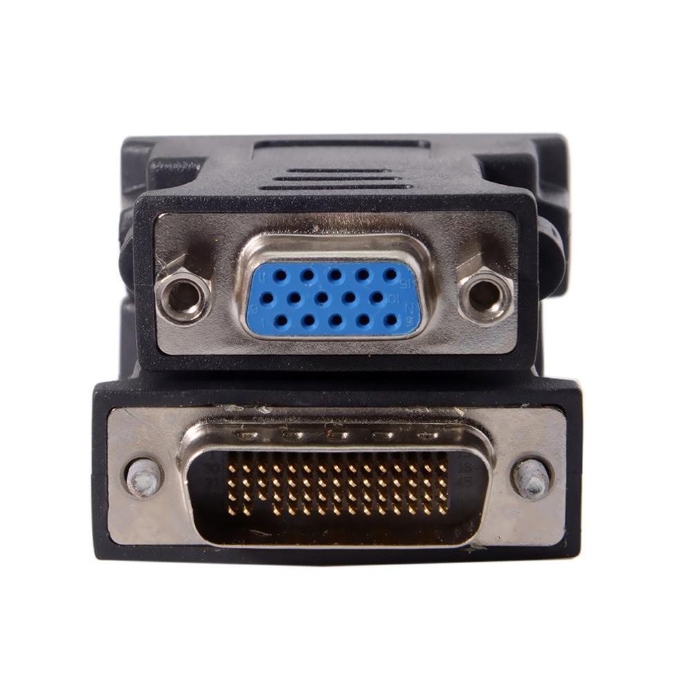 1 to 1 DMS-59 DMS59 59Pin DVI Male to 1-Port VGA Female Video Y Splitter SHORT Cable 1 PC to 1 MONITOR