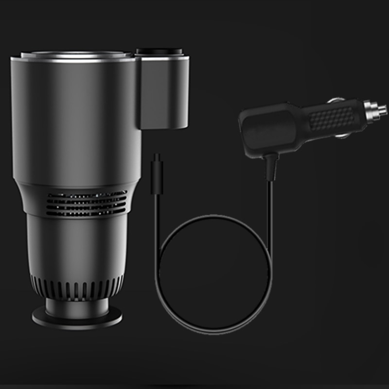Bærbar smart mini kjøleskap kjøleskap kopp skrivebord kjøling kjøligere varmere kopp hurtigkjølende kjøleskap til vin cola bil