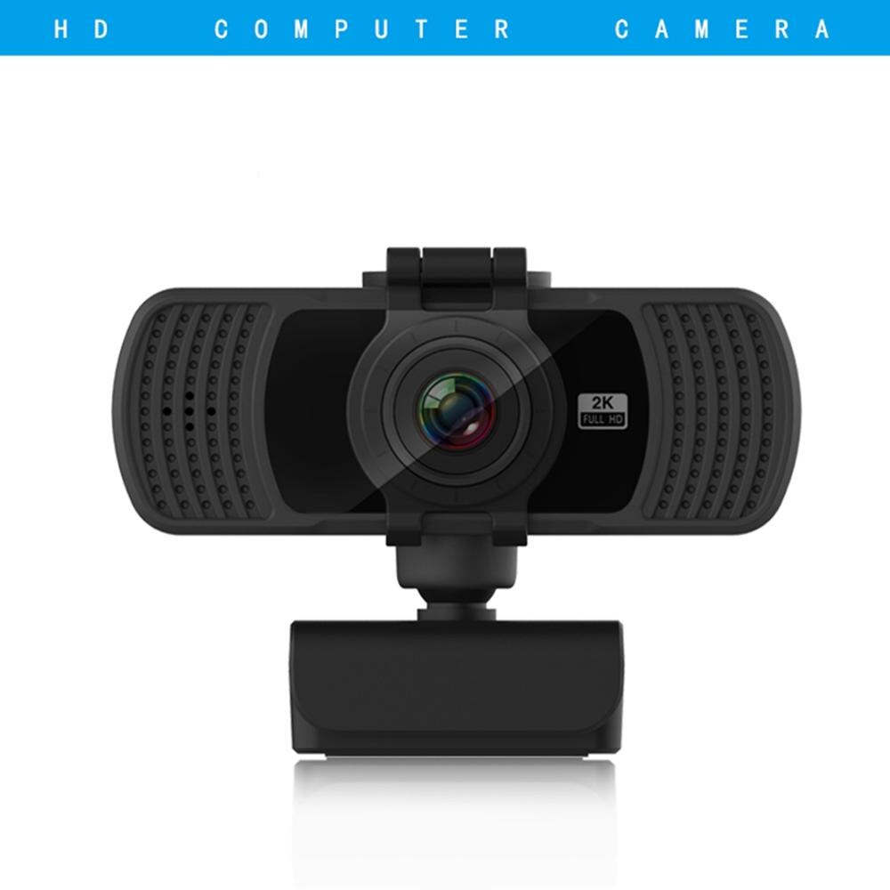 Webcam 1080P Full HD Web Camera with Microphone USB Plug Web Cam 2K Computer PC Desktop for Live Broadcast Video Calling Work: 1080P Style2