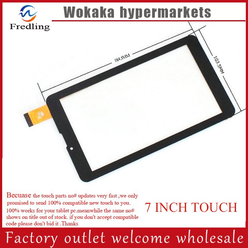 Neue touchscreen WZ070-PGS-173 Für 7 zoll Dexp Ursus S370 3G S169 A169I mischen 3G Tablette berühren Tafel digitizer Glas Sensor