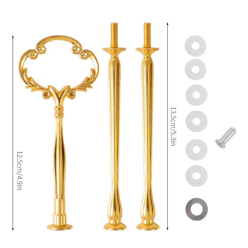 Vierkante Ronde Liefde Hartvormige Cake Drie-Layer Beugel Hars Lade Diy Siliconen Mal Coaster Epoxyhars Mal accessoires Kit: 10