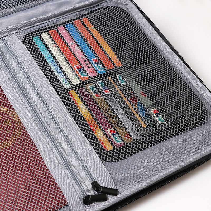Bolsa de almacenamiento de documentos portátil para el hogar, maletín de oficina, Busines, viaje, accesorios de paquete de Material A4