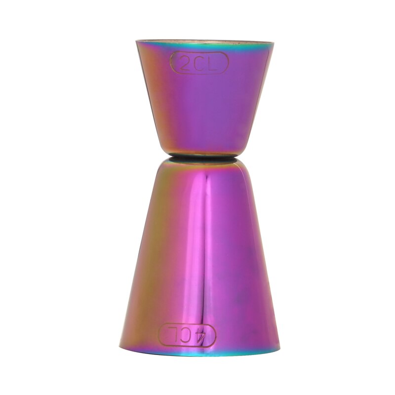 Gradual color Stainless Steel Cocktail Shaker Mixer Drink Bartender Browser Kit Bars Set Tools with jigger spoon