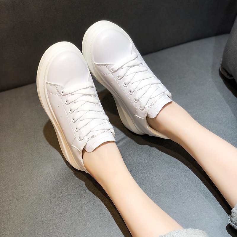 Kobiety Sneakers 2020 nowy Dropshipping kobiety buty platformy wysokie obcasy buty wulkanizowane trenerzy buty dla taty mieszkania Zapatos De Mujer
