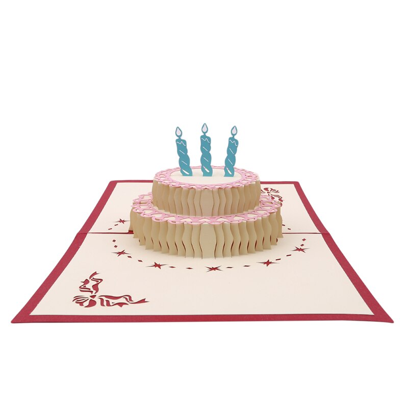 3D Butterfly Greeting Cards Handmade Birthday Wedding Invitation 3D Up Card