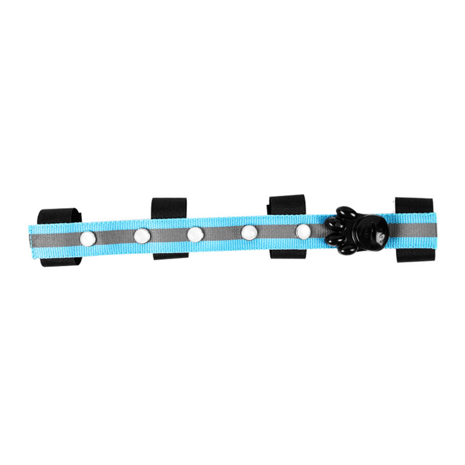 Arnés de cabeza de caballo LED de alta visibilidad, correa de Collar de perro Ecuestre para cabeza de caballo, cinturón de cintura, manillar, tija de sillín,: Blue