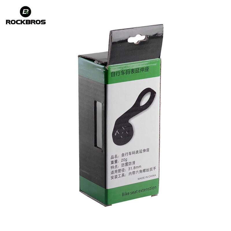 ROCKBROS Ciclocomputer Supporto GPS Garmin 520 800 Bryton 20 30 40 MTB DELLA BICI DELLA Sede di Estensione accessori per il Ciclismo manubrio Bordo