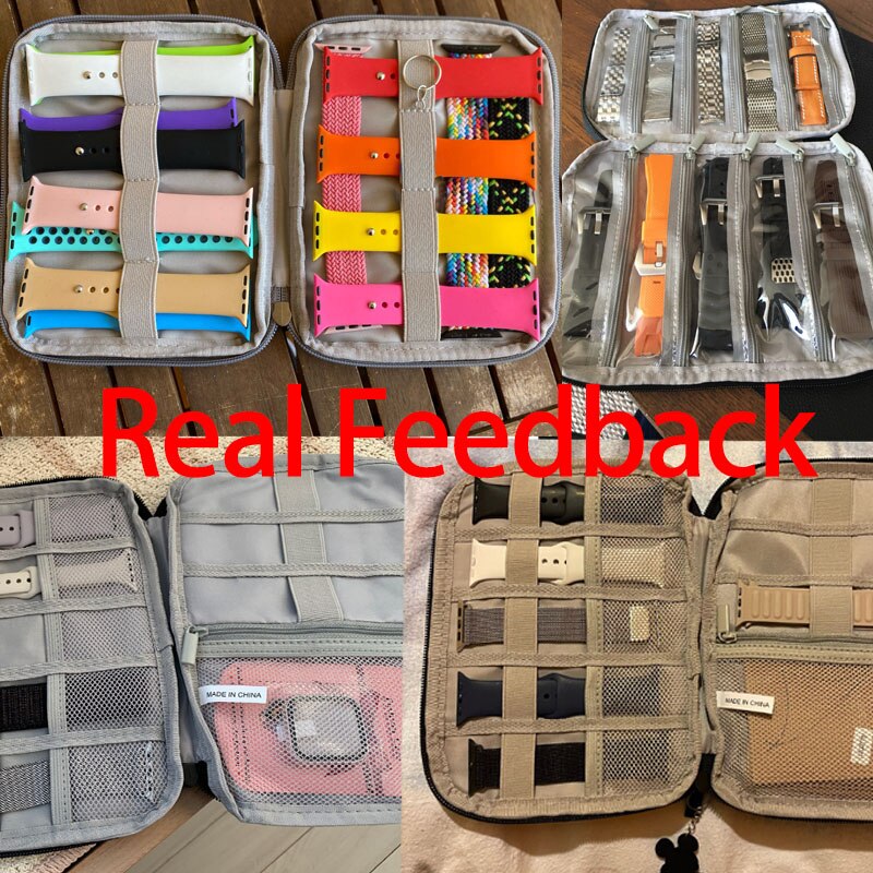 Wasserdichte tragbare Box Uhrenhalter Organizer Aufbewahrung für Männer Frauen Smartwatch-Boxen für Apple Watch Armband Aufbewahrungsbox Uhren