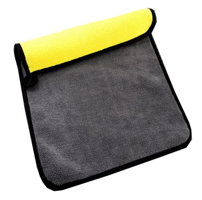 Toalla de baño de terciopelo Coral de secado rápido Toalla de limpieza para coches muebles de cocina uso General: 2
