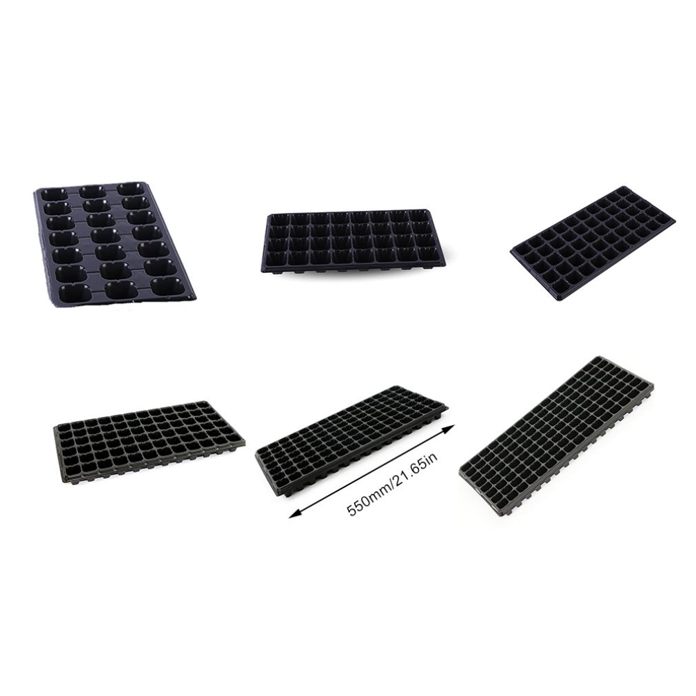 Seedling Starter Tray Extra Strength Plants Vegetable Nursery Starting Tray For Seed Germination Greenhouse Grow Tray